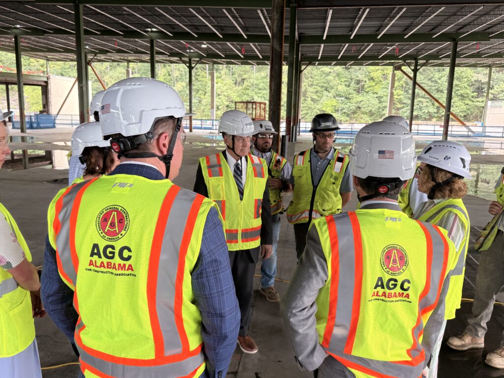 Congressman Gary Palmer Visits Andrews Sports Medicine Project with AGC